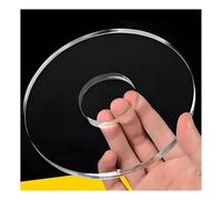 DQZRTUECA Disques annulaires en Acrylique de 1 cm d'épaisseur, Plusieurs Tailles for l'artisanat(Id:10mm,OD:70mm)