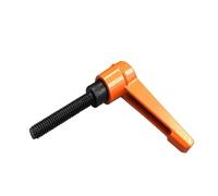 DQZRTUECA Poignées à levier de serrage réglables en acier allié | Scénario d'utilisation multicolore M4 M5 M6 M8 M10 : réglage des machines(Orange,M4X16)
