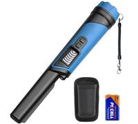 DR.ÖTEK Détecteur de métaux Pinpointer, IP68 entièrement étanche, pointeur à broche portable avec écran LCD, fonction d'annulation d'interférences innovante, sensibilité supérieure, 3 modes pour or