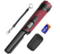 DR.ÖTEK Pinpointer Détecteur de Métaux, IP68 Entièrement Étanche, Portable Pin Pointer avec Écran LCD, Fonction Novatrice De Suppression des Interférences, 3 Modes D'alerte