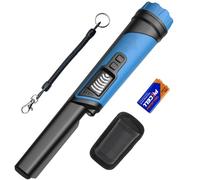 DR.ÖTEK Pinpointer Détecteur de Métaux, IP68 Entièrement Étanche, Portable Pin Pointer avec Écran LCD, Fonction Novatrice De Suppression des Interférences, 3 Modes D'alerte (MT6 Pro Bleu)