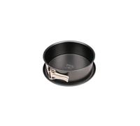 Dr. Oetker 1453 Moule à manqué, Moule à charnière, Moule à manqué à charnière, Moule à gâteau, Moule rond, Moule pâtisserie, Acier inoxydable, Noir, 18 x 6,5 cm