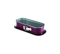 DR.OETKER 2479 MOULE A CHARNIERE ACIER REVETU ANTI-ADHESIF BORDEAU 30 X 11 CM