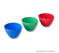 Dr. Oetker 2965 mini, mixeur, à mixer, ustensile de cuisine, Peppa Pig plastique, Bleu, Vert, Rouge, 15 cm