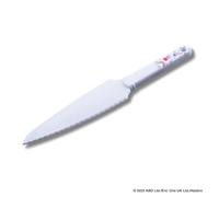 Dr. Oetker 2968 Couteau à gâteau en Plastique Peppa et George, Outil de Cuisine, Couteau, gâteau Enfants, Blanc, coloré, 20 x 5,5 cm