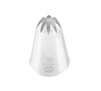 Dr. Oetker 3517 Manufacture de Douilles étoile Douille 11 mm fermé en Acier Inoxydable, Argent, 5 x 3, 5 cm