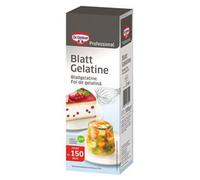 Dr. Oetker 711225000 Dr. Oetker Blattgelatine 150 Blatt, 1 St.