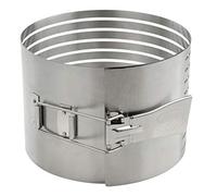 Dr. Oetker Aide à la découpe de gâteau de 18 à 20 cm de diamètre, ustensile de cuisson de qualité supérieure pour couper facilement les sols, fonds de tartes uniformes grâce aux rails de guidage,