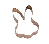 Dr. Oetker Emporte-pièce en forme de tête de lapin vintage - Acier inoxydable de qualité supérieure pour biscuits de Pâques parfaits, conçu en Allemagne