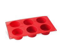 Dr. Oetker Muffin tin 6 Cups Baking tin Muffin cake tin Platinum silicone 1266, Moule À Muffins