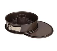 Dr. Oetker Moule à charnière avec Fond Tubulaire et Service Ø 28 cm Édition de pâtisserie - Moule avec revêtement antiadhésif renforcé en céramique, Fond résistant aux coupures et aux Rayures