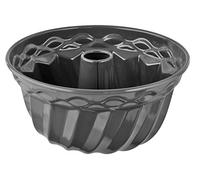 Dr. Oetker Moule à kouglof Ø 22 cm exclusif traditionnel pour délicieux kouglof avec revêtement en émail (couleur : gris/marron/crème), quantité : 1 pièce
