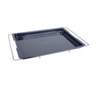 Dr. Oetker Plaque de cuisson extensible 2352 Acier émaillé sans PFAS Bleu 41-53 x 33 cm