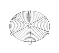 Dr. Oetker Présentoir à Gâteaux avec Grille 30 cm | Présentez gâteaux et tartes avec stabilité, Format rond 32 cm pour servir et refroidir, Acier gris pour un support fiable