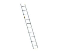 Drabest | Échelle - 10 marches, capacité 150 kg - échelle aluminium, échelle de toit, échelle simple