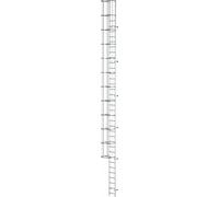 Drabest | Échelle d'évacuation en aluminium - 8-10 M - capacité de charge 150 Kg - système modulaire - 34 marches