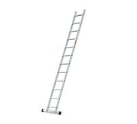 Drabest | Echelle - Echelle d'accès - 12 échelons - charge admissible 150 kg - Aluleiter 1x12 Stufen - Professionelle Anlegeleiter