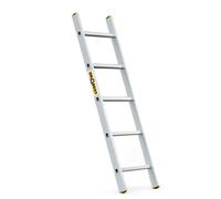 Drabest | Échelle - 5 marches, capacité 150 kg - échelle en aluminium, échelle simple, pieds antidérapants