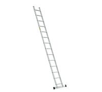 DRABEST Pro - Échelle en Aluminium - Echelle Professionnelle Conforme à la Norme en 131-14 Marches avec Crochet de Sécurité - Charge maximale 150kg - Résistants à la Corrosion
