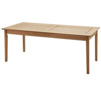 Drachmann Table Table à manger d'extérieur Skagerak by Fritz Hansen L 190 x P 86 x H 72 cm - FRITZ HANSEN S1042020