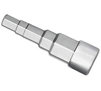 Drado Clé étagée 1/2" pour sanitaires et radiateurs avec clé étagée à 5 niveaux 3/8, 1/2, 3/4, 1-1/4 ouille pour robinet de radiateur à cliquet