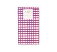DRAEGER PARIS 1886 - Agenda 9x16 cm 2026 - Thème Agenda Carreaux - Format pratique pour organisation quotidienne - Vue jour ou semaine - Papier épais 100g/m² - Écriture confortable