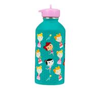 DRAEGER PARIS 1886 - Gourde Enfant Acier Inoxydable 300ml - Design Princesses et Ballerines - Eco-responsable, Réutilisable, Durable - Parfaite pour École et Activités - Vert, Facile à Nettoyer