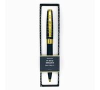 DRAEGER PARIS 1886 - Stylo Bille Noir Tu es le Meilleur - Cadeau Personnalisé de Luxe - Encre Noire - Idée Cadeau Élégante pour Collègue, Ami, Papa - Stylo Retractable avec Boîte Design