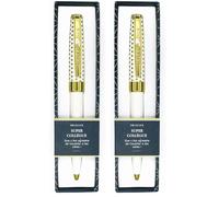 Draeger Paris - Stylo personnalisé Super collègue (Lot de 2)