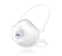 Dräger X-plore 1330 V FFP3 Masques respiratoires jetables anti-poussière avec valve pour particules toxiques/fumées/agents pathogènes/aérosols