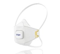 Dräger X-plore 1910 V Lot de 10 masques de protection respiratoire antiparticules jetable FFP1 NR D, Filtration haute performance et confort d'utilisation, taille M/L