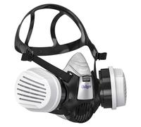 Dräger X-plore 3300 Masque de protection respiratoire anti-gaz, masque contre produit chimique et vapeurs, demi-masque à cartouche ABEK1 HG P3, Taille L