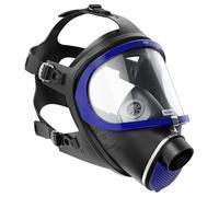 Dräger X-plore 6300 Masque de protection complet | Masque intégral avec raccord fileté standard Rd40 | Pour des travaux de construction, d’industrie