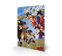 Dragon Ball Z - Impression sur Bois 40 x 59 cm (Battle Clash)