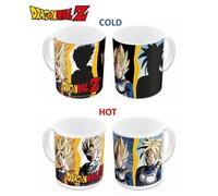 Stor S.L. – Mug thermoréactif DBZ Heat Change – Céramique – Son Goku, Son Gohan, Trunks, Vegeta