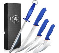 DRAGON RIOT Set de couteaux de cuisine - Set de couteaux de boucher professionnel BBQ-tranchant