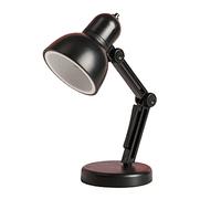 dragonaur-home decor Lampe de bureau légère et mignonne lampe de lecture magnétique portable LED noire