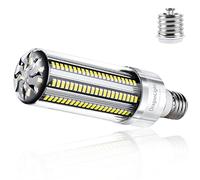 DragonLight 60W Ampoule LED maïs (200 watts halogénures métalliques/HID/HPS substitut) E27/E40 grande lampe LED de base Mogul 6000K lumière du jour 7,200 lumens