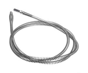 Drague de tuyau compatible avec perceuse électrique avec ressort de 10 mm de diamètre pour déboucher la canalisation de vidange résidentielle dans la cuisine, la salle de bain et les installations de