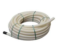 Jardibric - Drain Perforé 50 mm 25 m - Drain Agricole Annulaire - Tuyau Drainage Eau Pluie