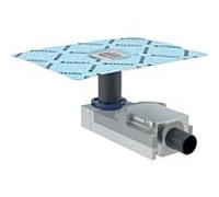 drain de plancher de douche Geberit 154050001 Plancher de 90 mm, pour douche de plain-pied