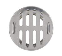 Drain de Sol en Acier Inoxydable, Siphon de Sol Anti Blocage de Balcon Douche Drain Anti Odeur pour Extérieur, Balcon, Cour (75 Bouche Plate) Drainstrainer