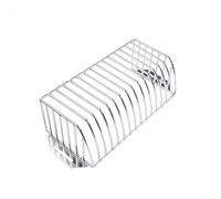 Drain de toit en acier inoxydable 304 - Protection contre les feuilles de gouttière pour mur d'angle - Filtre anti-encrassement pour balcon, terrasse, jardin (L)