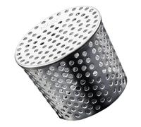 Drainage conique du toit en métal - Filtre pour gouttière en acier inoxydable, filtre pour toit en maille anti-blocage, couverture anti-bouchage, pour grille de drainage d'eau, feuilles, déchets