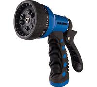 Dramm Revolver 12705 Buse de pulvérisation réglable pour tuyau d'arrosage avec poignée de style gâchette Bleu