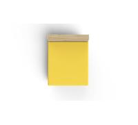 Drap ajusté King Ranforce de qualité supérieure (160 x 200 + 30 cm), Jaune foncé, 100% Coton, 117 g/m² | Doux, Durable, Parfait pour Les Chambres Confortables et la décoration élégante