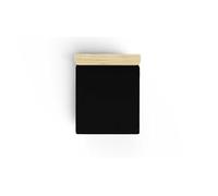 Drap ajusté XL de qualité supérieure - 100% Coton - 100 x 200 + 40 cm - 155 Fils - Lavable en Machine à 30 °C - Doux et Durable