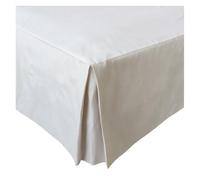 Drap cantonnière pour lit, Jupe de lit en toile coton | Multicolore, plusieurs tailles, for une utilisation au lit à la maison(Color 1,180x200x35cm)