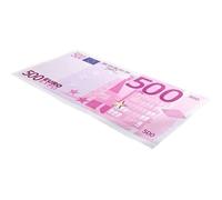 Semptec Drap de bain Pearl microfibre ultra-absorbant design billet de 500 € 180 x 90 cm