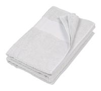 Drap de bain en coton Kariban blanc Blanc TU